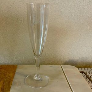 10 Brand New Good Quality Plastic Wine Flutes